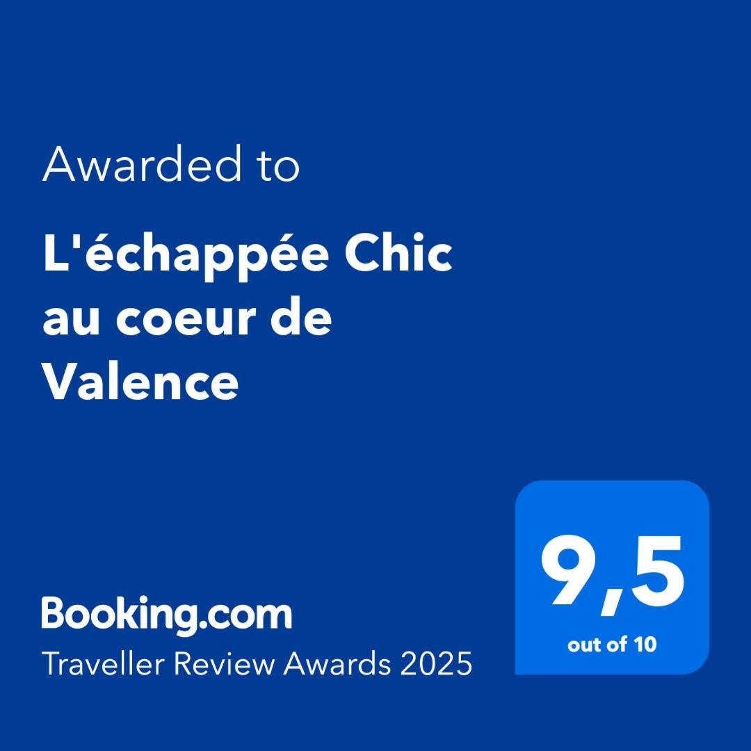 발랑스 L'Echappee Chic Au Coeur De Valence 아파트 외부 사진